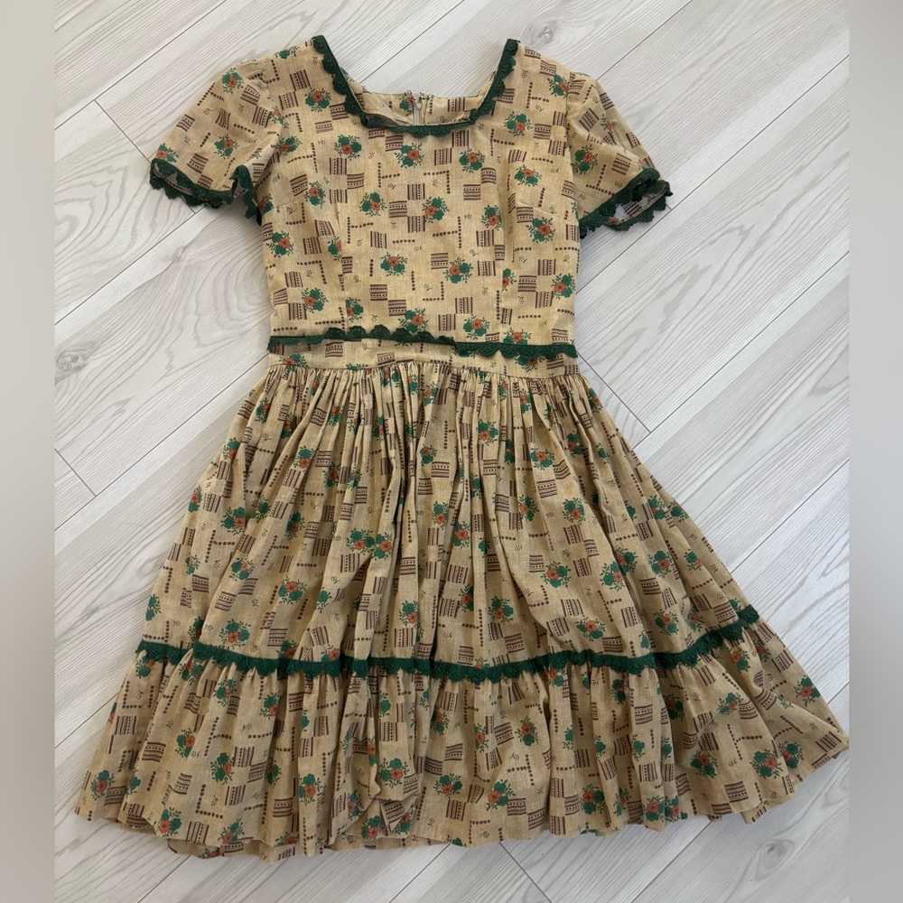 Vintage Bavarian Dress